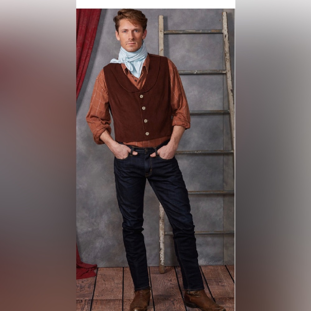 McCall’s pattern men’s costume jacket & vest pattern M8399 Sz 34 to 42 NEW Uncut - Picture 3 of 8
